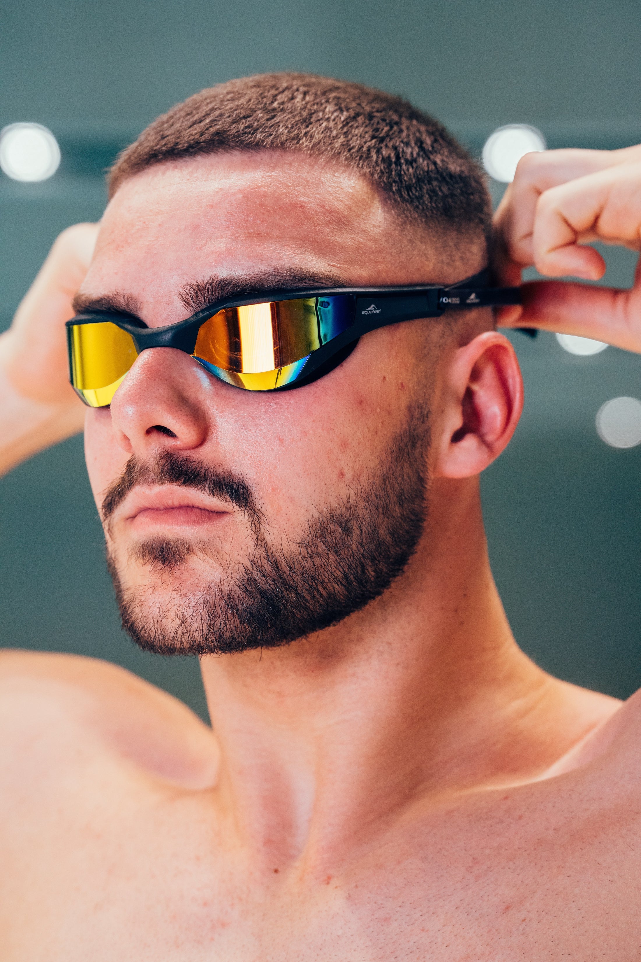 "SPEEDBLUE"  Schwimmbrille für Wettkampf und Training
