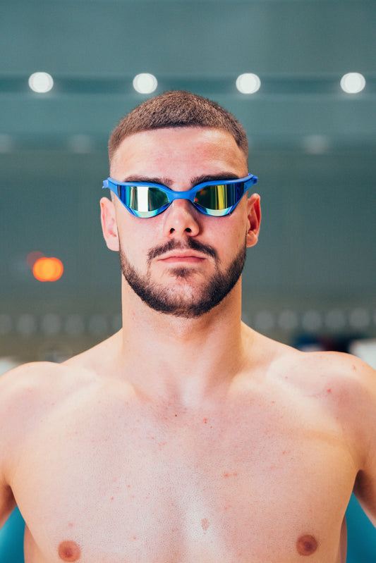 "SPEEDBLUE"  Schwimmbrille für Wettkampf und Training